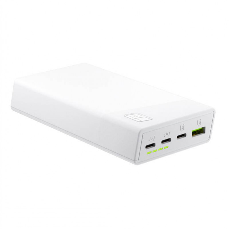 Power Bank Green Cell, PBGC03SW, PowerPlay 20000mAh, 22.5W (white)