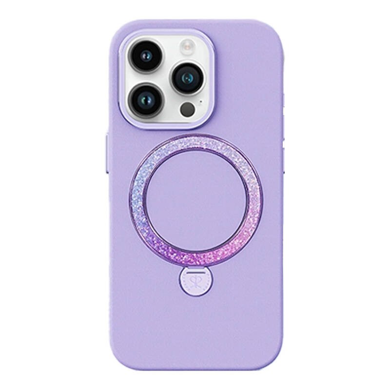 Joyroom PN-15L2 Case Dancing Circle for iPhone 15 Pro (purple)