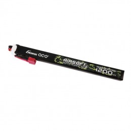 Gens Ace 25C 1200mAh 3S1P 11.1V Airsoft Gun Lipo Battery with T Plug Long size