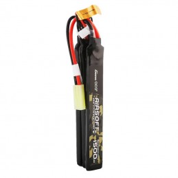 Gens ace 25C 1500mAh 3S1P 11.1V Nunchuck 3X Airsoft Gun Lipo Battery with mini Tamiya Plug