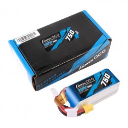 GENS ACE 750MAH 11.1V 60C 3S1P LIPO BATTERY PACK WITH XT30