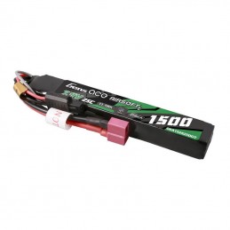 Gens ace G-Tech 25C 1500mAh 2S1P 7.4V Airsoft Gun Lipo Battery with T Plug