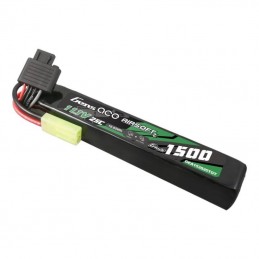 Gens ace G-Tech 25C 1500mAh 3S1P 11.1V Airsoft Gun Lipo Battery with Tamiya