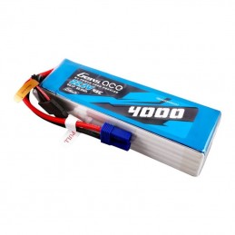 Gens ace G-Tech 4000mAh 22.2V 45C 6S1P Lipo Battery Pack with EC5 plug