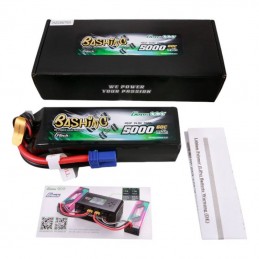 Gens ace G-Tech 5000mAh 14.8V 4S1P 60C Lipo Battery Pack with EC5 Plug-Bashing Series