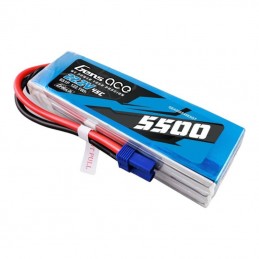 Gens ace G-Tech 5500mAh Lipo 22.2V 45C 6S1P Model Helicopter Batteries