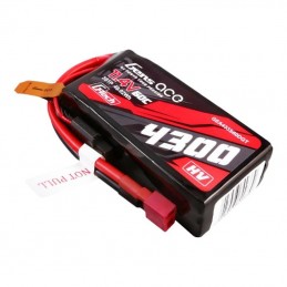 Gens ace G-Tech 4300mAh 3S1P 11.4V 60C Lipo Battery with T-plug