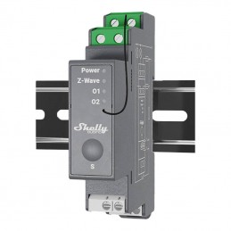 2-channel DIN rail relay Shelly Qubino Pro 2