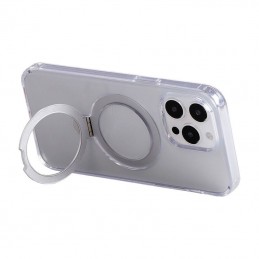 Magnetyczne etui ochronne z uchwytem Joyroom JR-BP004 do iPhone 15 (transparentne)