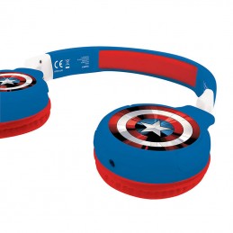 Foldable headphones 2 in 1 Avengers Lexibook