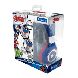 Foldable headphones 2 in 1 Avengers Lexibook