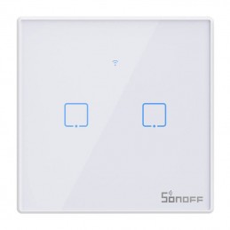 Smart Switch WiFi + RF 433 Sonoff T2 EU TX (2-channel) updated