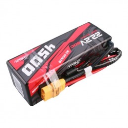 Gens ace G-Tech 4500mAh 6S1P 22.2V 60C HardCase RC car Lipo Battery 14-