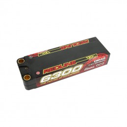 Gens ace Redline Series 6300mAh 7.4V 130C 2S2P HardCase 70- LiPo Battery