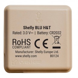 Temperature and humidity sensor Shelly Blu H - T Black (moch