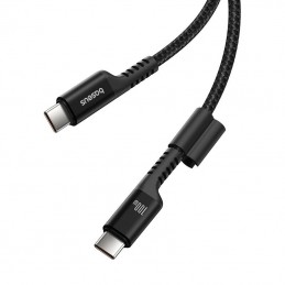 Kabel USB-C do USB-C Baseus Fish-Eye 100W, 1m (czarny)