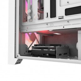 Computer case Darkflash DRX70 GLASS + 4 RGB fans (white)