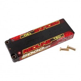 Gens ace Redline Series 5000mAh 7.4V 130C 2S1P HardCase 56- HV Lipo Battery