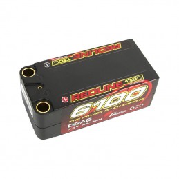 Gens ace Redline Series 6100mAh 7.4V 130C 2S2P HardCase 71- LiPo Battery