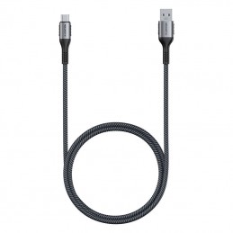 Kabel szybko ładujący USB-A 3.1 do USB-C Lention CB-ACE-6A1M, 6A, 10Gbps, 0,5m (czarny)