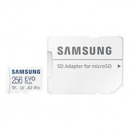 Memory Card Samsung microSD MB-MC256SA EU EVO Plus 256GB + adapter