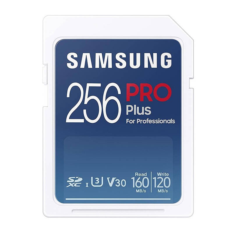 Memory Card Samsung SD PRO Plus MB-SD256SB-WW 256GB + reader