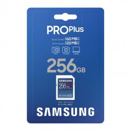 Memory Card Samsung SD PRO Plus MB-SD256SB-WW 256GB + reader