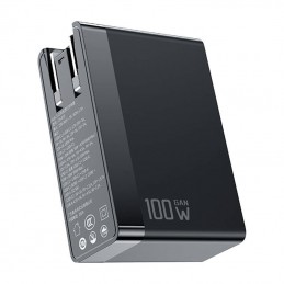 Uniwersalna ładowarka sieciowa-adapter podróżny UK-US-EU GaN Mcdodo CH-8101 Pro, 100W, 2xUSB-C, USB-A (czarna)