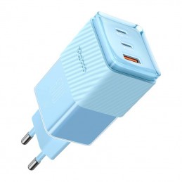 Ładowarka sieciowa GaN 67W Mcdodo CH-1503 2x USB-C, USB-A (niebieska)