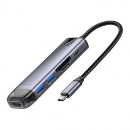 Hub USB-C Mcdodo HU-7420 10w1 (USB-C, HDMI, VGA, USB3.0-2, USB3.0-2, SD, TF)