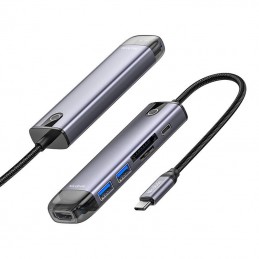 Hub USB-C Mcdodo HU-7420 10w1 (USB-C, HDMI, VGA, USB3.0-2, USB3.0-2, SD, TF)