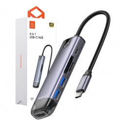 Hub USB-C Mcdodo HU-7420 10w1 (USB-C, HDMI, VGA, USB3.0-2, USB3.0-2, SD, TF)