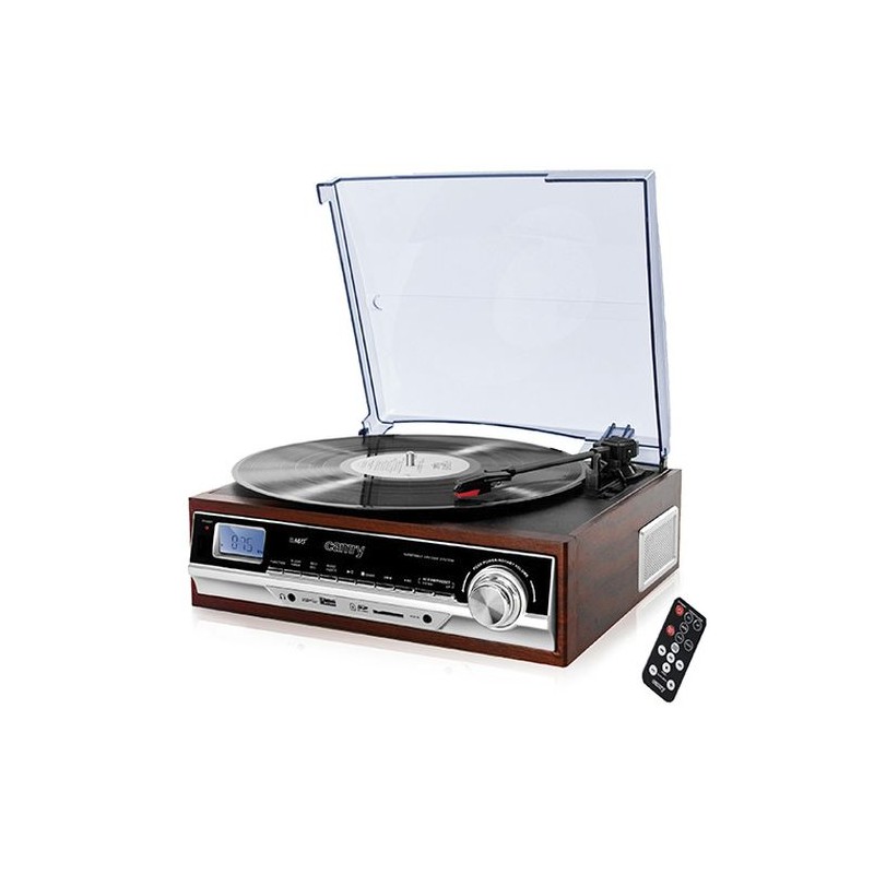 Camry CR 1168 Turntable with Bluetooth- MP3- USB- SD -Radio