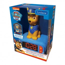 Digital alarm clock with a Chase 3D nightlight Lexibook