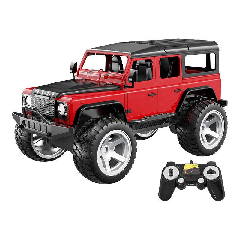 RC remote control car 1-14 Double Eagle (red) Land Rover Defender E362-003