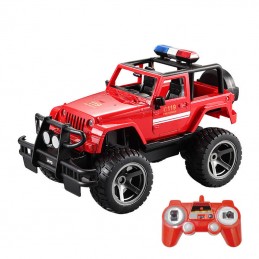 RC remote control car 1-12 Double Eagle Jeep (fire department) E549-003