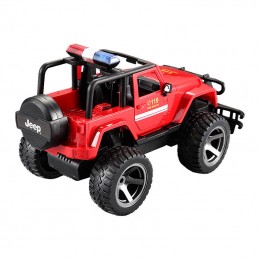 RC remote control car 1-12 Double Eagle Jeep (fire department) E549-003