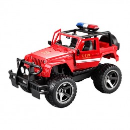 RC remote control car 1-12 Double Eagle Jeep (fire department) E549-003