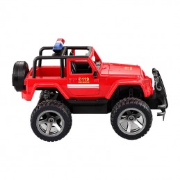 RC remote control car 1-12 Double Eagle Jeep (fire department) E549-003