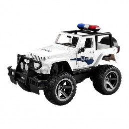 Remote-controlled car 1-12 Double Eagle (white) Jeep (Police) E550-003