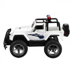 Remote-controlled car 1-12 Double Eagle (white) Jeep (Police) E550-003