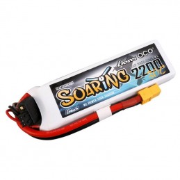 Gens ace G-Tech Soaring 2200mAh 11.1V 30C 3S1P Lipo Batte