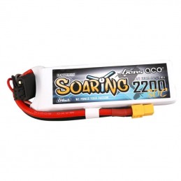 Gens ace G-Tech Soaring 2200mAh 11.1V 30C 3S1P Lipo Batte