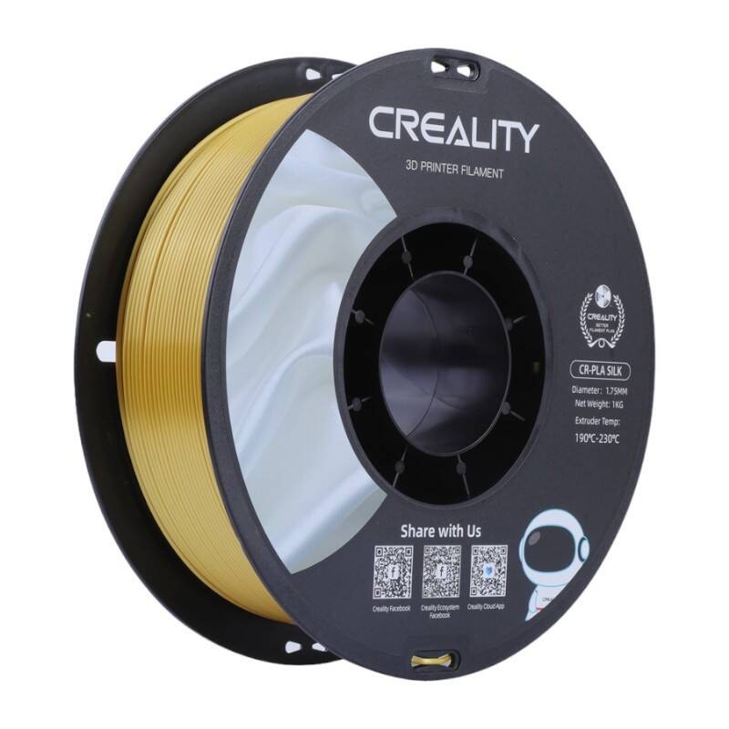 CR-Silk PLA Filament Creality (Gold)