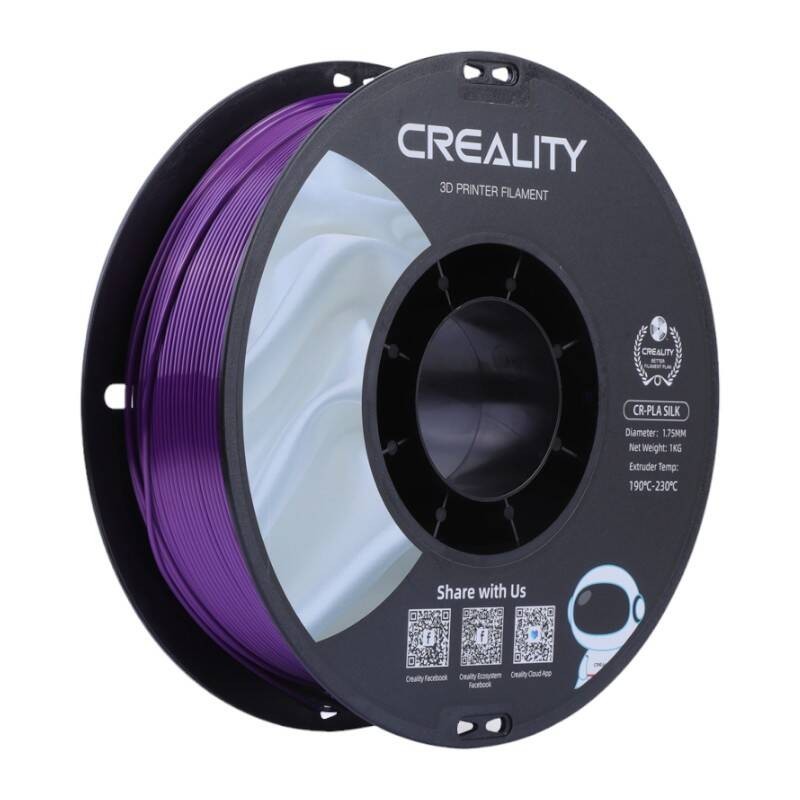 CR-Silk PLA Filament Creality (Purple)