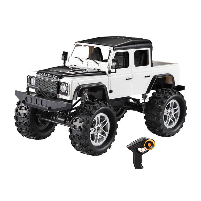 Remote-controlled car 1-14 Double Eagle (white) Land Rover Defender (Pick-up) E332-003