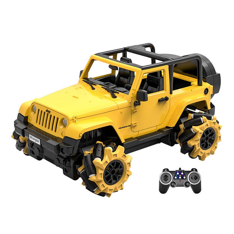 Remote-controlled car 1-16 Double Eagle (yellow) Jeep (drift) E348-003