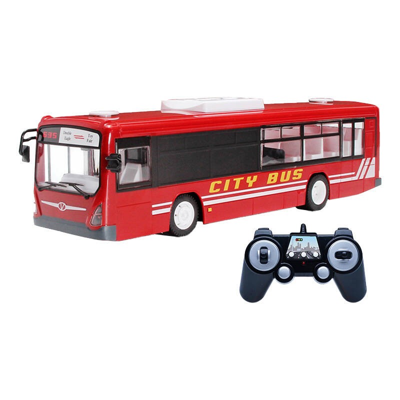 Remote-controlled city bus 1-20 Double Eagle (red)  E635-003