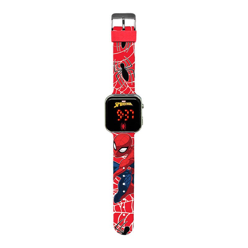 LED Watch Spiderman SPD4719 KiDS Licensing