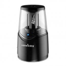 Rechargeable Helical Blade Pencil Sharpener Tenwin 8010-1 micro USB (black)